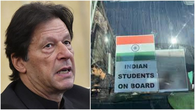Stranded Pakistani students use Indian flag, chant ‘Bharat Mata Ki Jai’ slogans to escape Ukraine, claims viral video