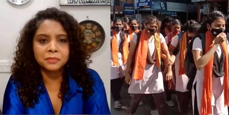 Complaint registered against Rana Ayyub for calling students protesting with saffron flags ‘Hindu Terrorists’