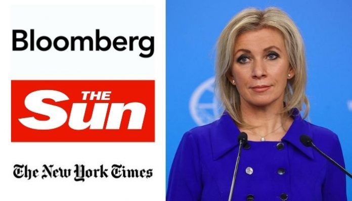 Russian MFA western media