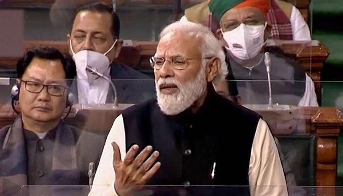 PM Modi hits out at Congress, lists out projects completed by BJP governments which were derailed for decades