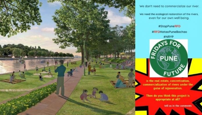 Fridays for Future attacks Pune's much awaited Mula Mutha Riverfront Project