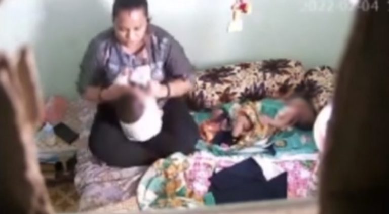 Surat: Female caretaker brutally thrases eight-month-old infant, arrested for attempt to murder after caught on hidden camera