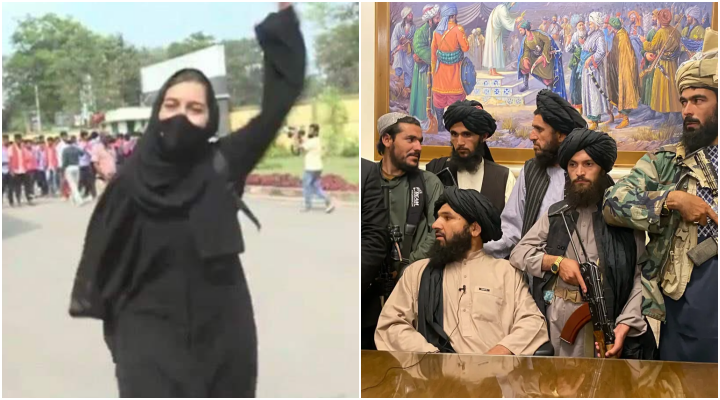 Taliban supports Karnataka burqa girls, praises their love for hijab and says Islamic values are bigger than any national culture