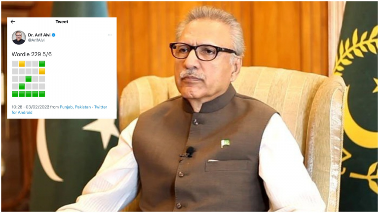 Pakistan President plays Wordle while Army personnel are killed by Baloch fighters, netizens outrage