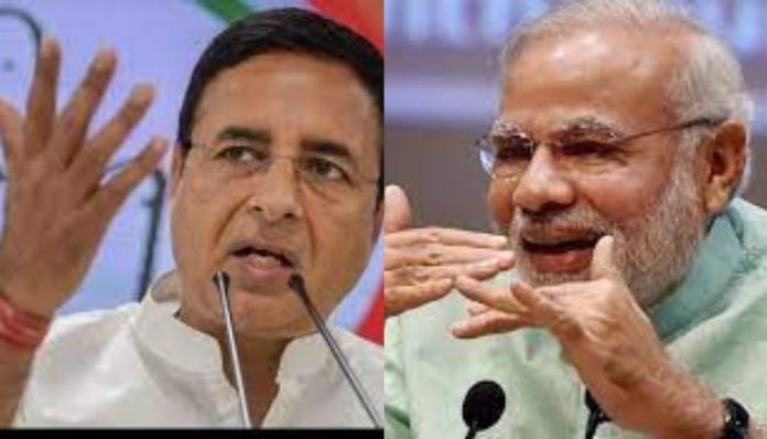 Surjewala Modi clipped video