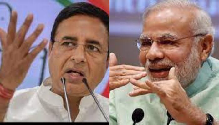 Congress leader Randeep Singh Surjewala shares a clipped video of Modi’s speech, here is what Modi actually said