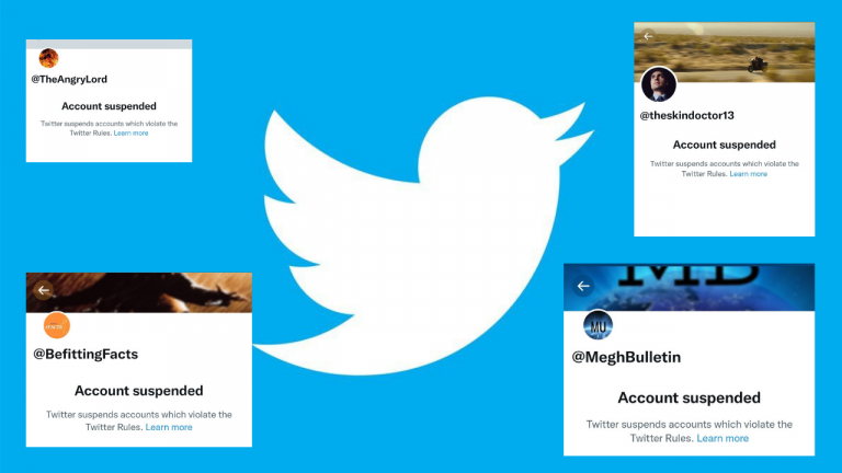 Twitter arbitrarily suspends popular Right Wing accounts over alleged ‘violations’