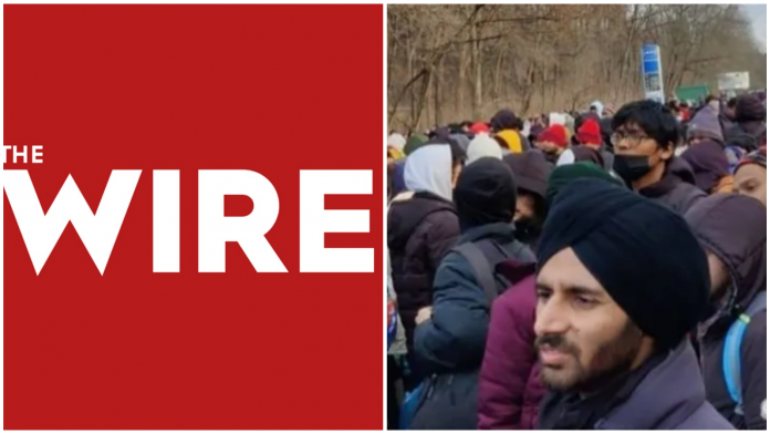 Wire journo seen trying to get make stranded Indian students to share anti-government opinions while they are stranded in Ukraine