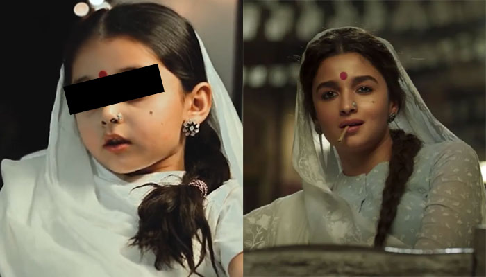 Filmfare promotes child recreating Gangubai Kathiawadi look where Alia Bhatt plays the role of a madame sexually assaulted by mafia