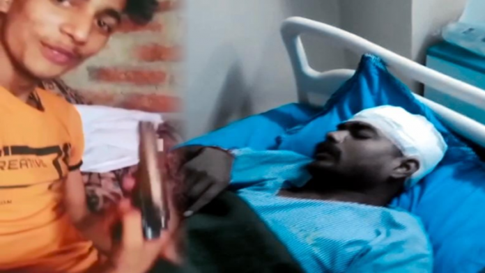 Muslims attack youth for posting WhatsApp status in support of BJP