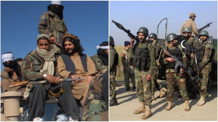 Pakistan Army and Taliban clash along Durand line