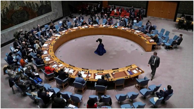 India abstains on UNSC resolution that condemns Russia’s action against Ukraine, Russia vetoes the resolution