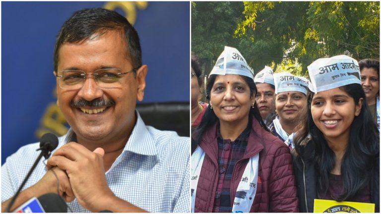 Arvind Kejriwal deploys wife, daughter to campaign for AAP CM candidate Bhagwant Mann in Punjab