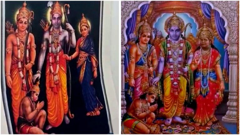 BHU Professor superimposes his and wife’s picture on Lord Ram and Goddess Sita’s image, students protest