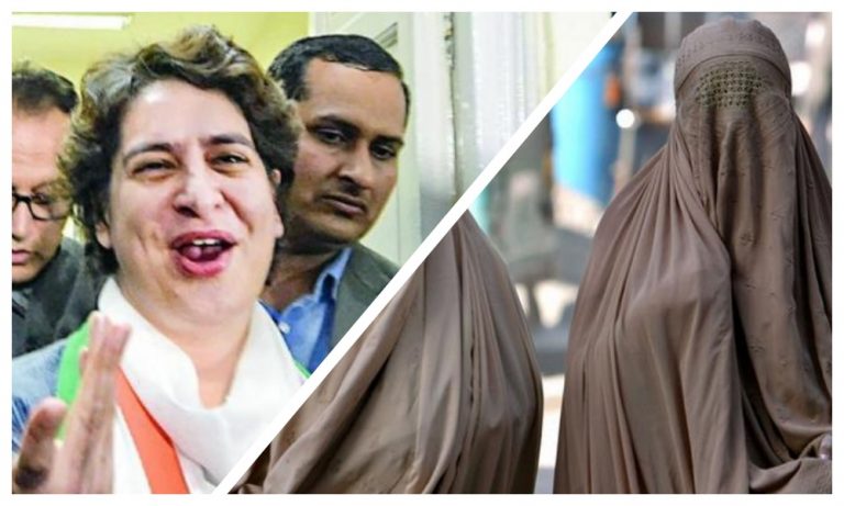 Priyanka Gandhi supports burqa and bikini, she should tell that to her brother and party leaders as charity begins at home