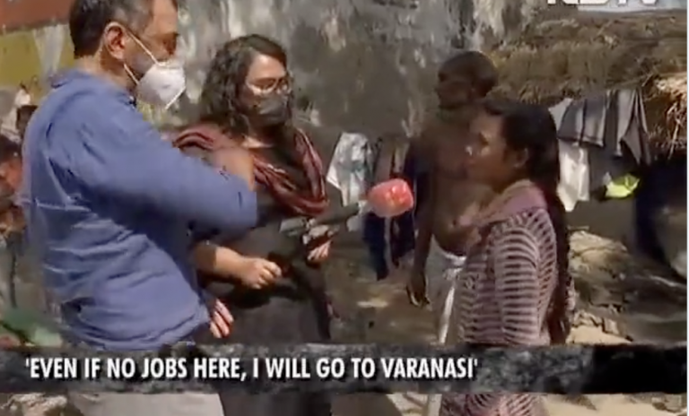 NDTV deletes video of its anchor Sreenivasan ridiculing UP girl who schooled him over jobs in Uttar Pradesh, watch it here