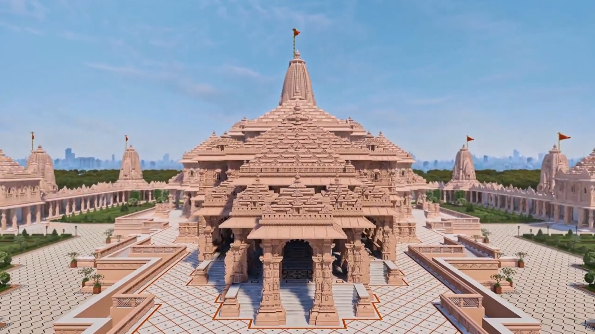 3D preview of grand Ram Mandir in Ayodhya released
