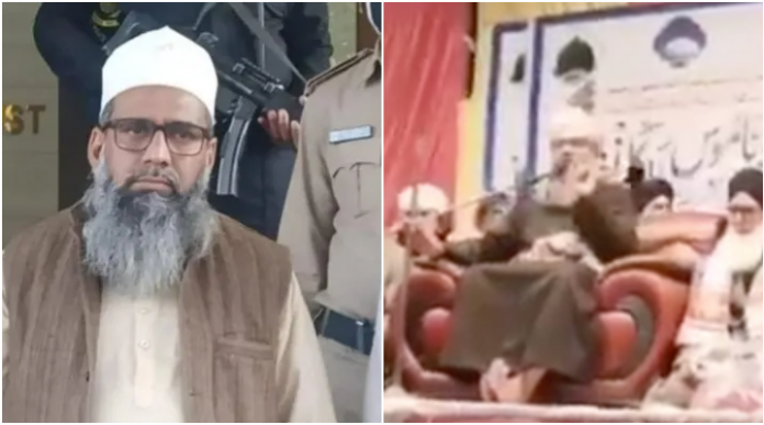 Maulana Usmani seen instigating Muslims to kill or die for Islam