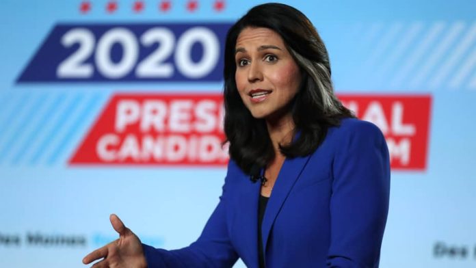 Tulsi Gabbard claims there are US-funded Biolabs un Ukraine