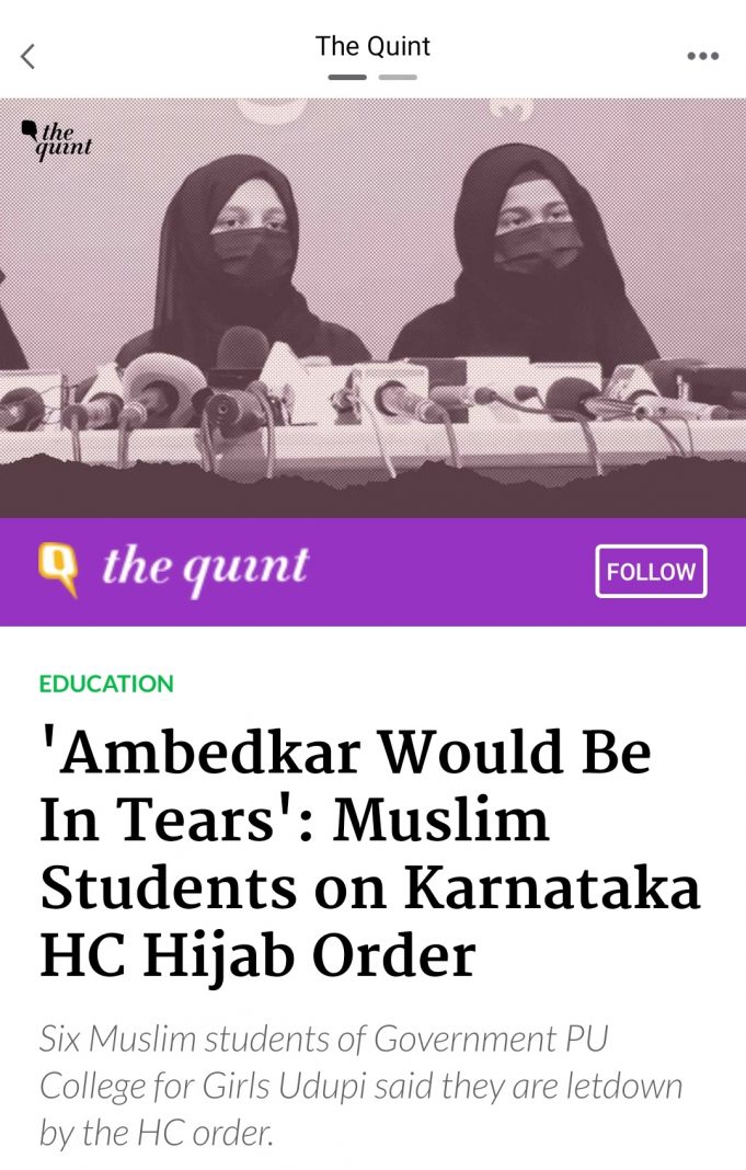 The Quint on Ambedkar