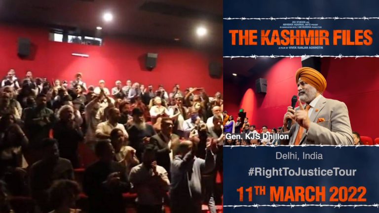 The Kashmir Files screening in Delhi: What Lieutenant General KJS Dhillon (Retd.) said about the movie and his time in Kashmir during the genocide and repeal of Article 370