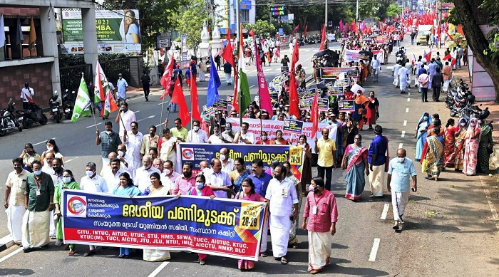 Bharat Bandh: Kerala govt warns public servants against participating in the general strike after HC directive