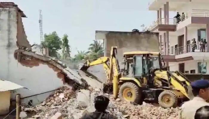 Gang-rape in Shahdol: MP government demolishes accused Shadab Usmani’s house with bulldozers
