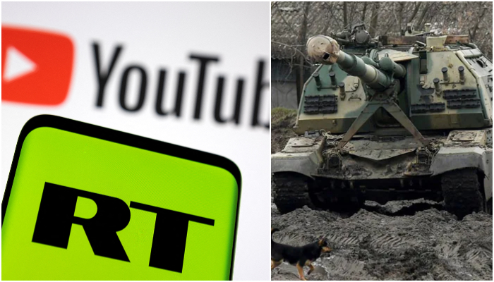 YouTube blocks Russian channels RT and Sputnik in Europe for promoting ‘Kremlin based agenda’ amid ongoing war in Ukraine