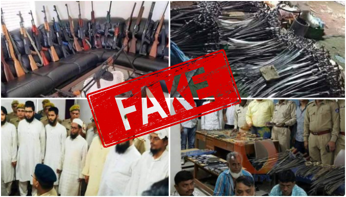 Fact check: Viral message claims arms cache seized from a madrassa in Uttar Pradesh’s Bijnor