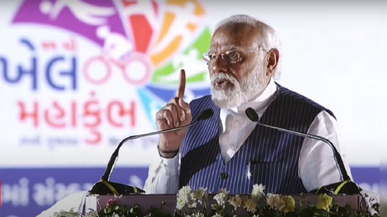 PM Modi declares the 11th Khel Mahakumbh open, advises youngsters to avoid taking shortcuts for success
