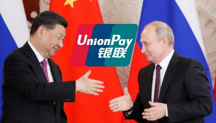 Russian Banks to switch to Chinese payment system UnionPay after Visa and MasterCard suspend operations in Russia