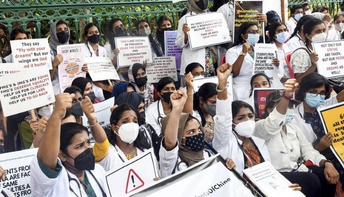Kerala Medical students who were evacuated from Ukraine now demand admission to medical colleges in India, as many as 3,000 students affected in the state