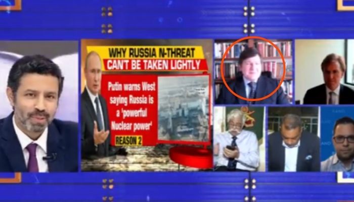 After the famed McAdams moment on Times Now, anchor Rahul Shivshankar shares a light moment as the man of the hour returns on the channel