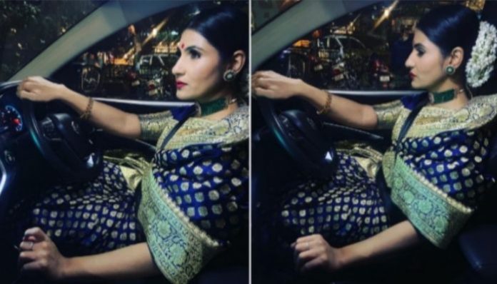 Rubika Liyaquat wears saree, bindi, gets attacked by Islamists who go on about hijab is a choice