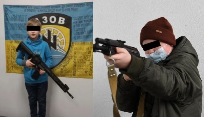 As the Russia-Ukraine heats up, media lionises child soldiers carrying assault weapons: All you need to know