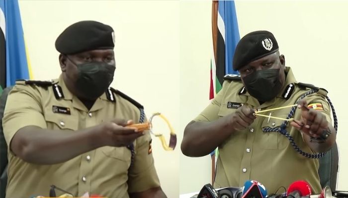 Viral post claims Ugandan police officer attacked journalist with a catapult for asking ‘irrelevant questions’, here is the truth