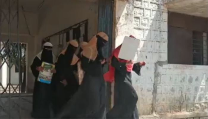 Burqa-clad students refuse to write exams after Karnataka HC held that hijab is not an essential practice in Islam