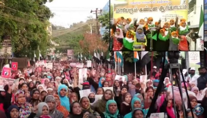 Tamil Nadu: Islamists issue death threats to Karnataka HC judges over hijab order, use children for shouting violent slogans
