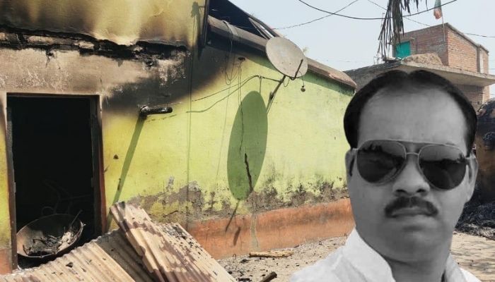 West Bengal: Mob torches houses in Birbhum following the murder of TMC leader Bhadu Sheikh, 8 burnt alive