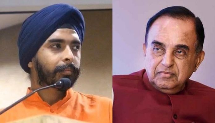 Subramanian Swamy summoned by the court in a defamation suit filed by BJP spokesperson Tajinder Pal Singh Bagga