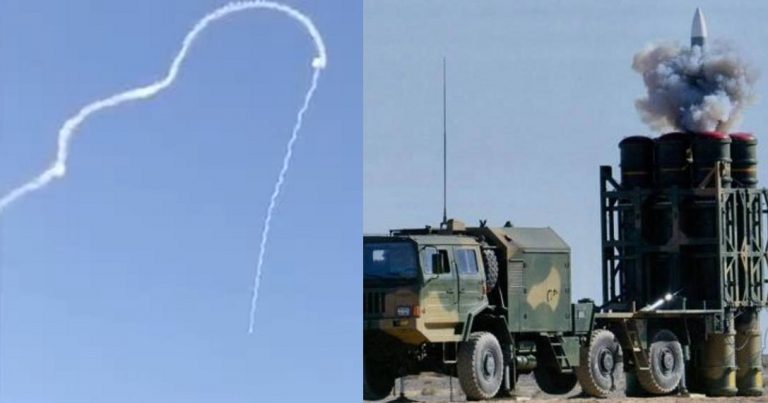 Pakistan: ‘Unidentified object’ with tail of smoke falls from sky in Jamshoro, speculated to be failed missile test in response to the Brahmos accident