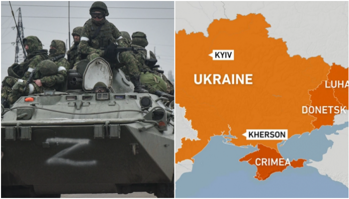 Kherson un Ukraine's south is under Russian control, as per reports