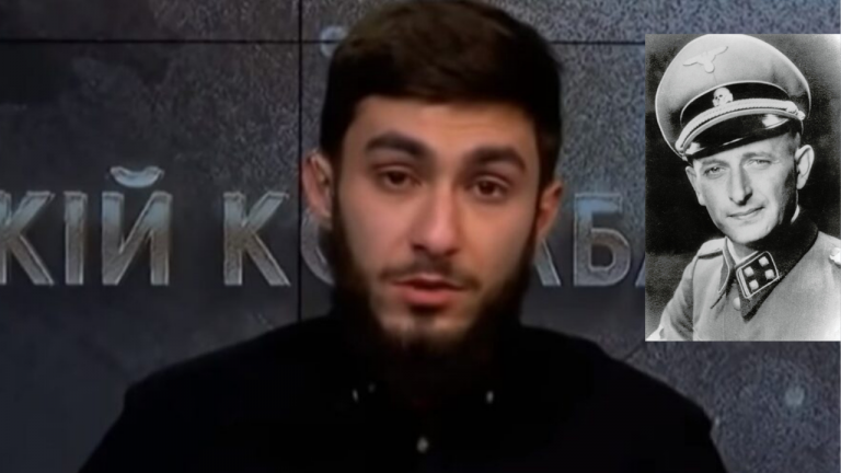 Ukrainian TV show host Fakhrudin Sharafmal cites Nazi ideologue Adolf Eichmann to call for extermination of all Russians, including children