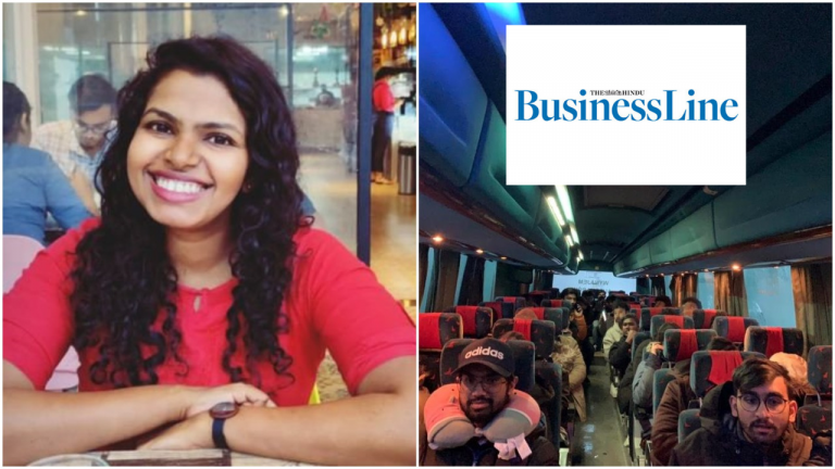 Journalist with The Hindu peddles misinformation on evacuation of stranded nationals from Ukraine, gets caught for pushing pro-DMK propaganda
