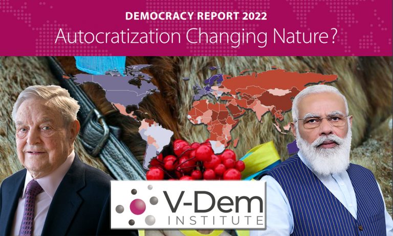 George Soros funded V-Dem Institute claims decline in India’s Democracy rating: Read how western liberal organisations are running an anti-India propaganda
