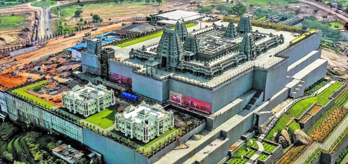Telangana: Magnificiently renovated Yadadri temple inaugurated, visuals