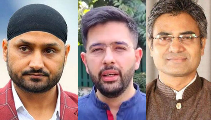 AAP nominated Raghav Chaddha, cricketer Harbhajan Singh, founder of Lovely Professional University and others for Rajya Sabha