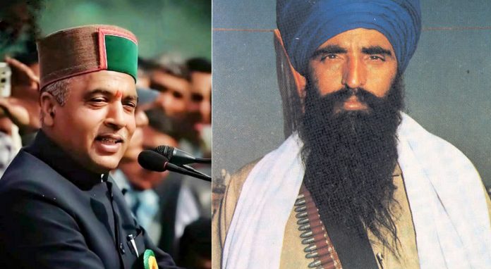 Himachal Pradesh bans flags of Bhindrawale, SGPC chief objects move