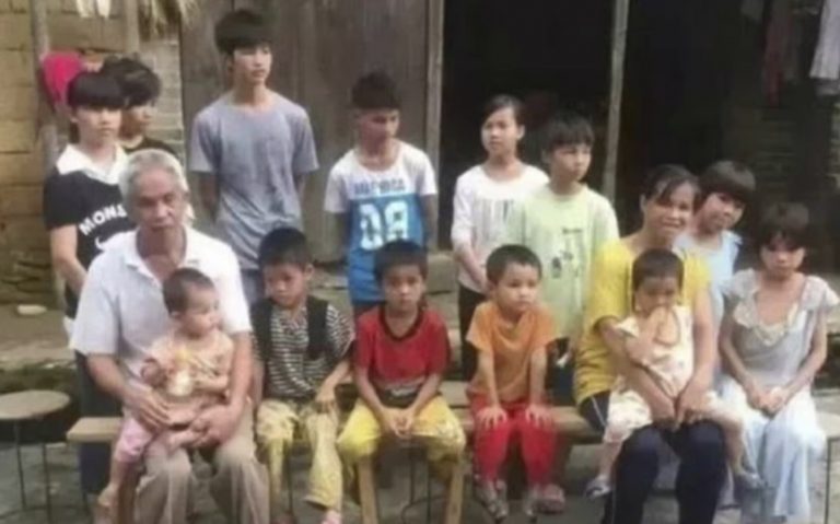 China: Officials penalised for allowing an unmarried couple to have 15 children in violation of the one-child policy