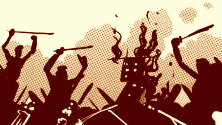 Assam: Man kills 5-year-old kid playing in his compound, angry mob burns him to death